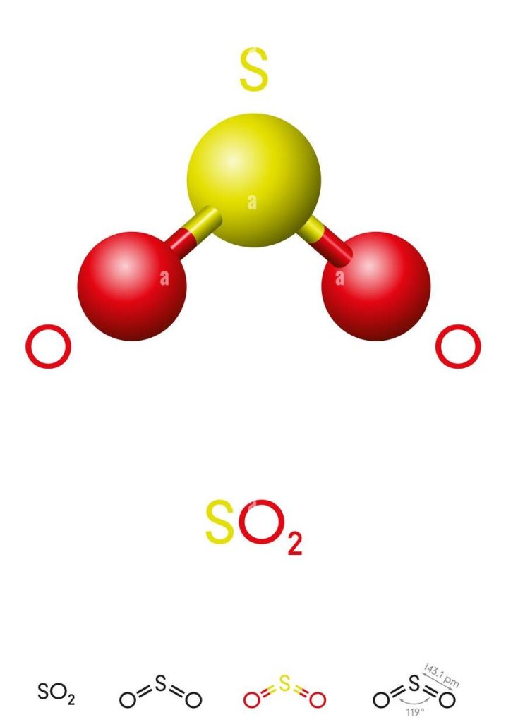 solfiti, anidride solforosa