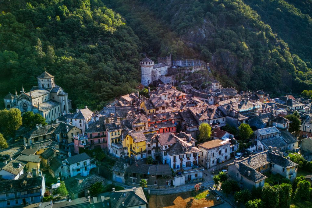 Il borgo storico di Vogogna in Val d'Ossola