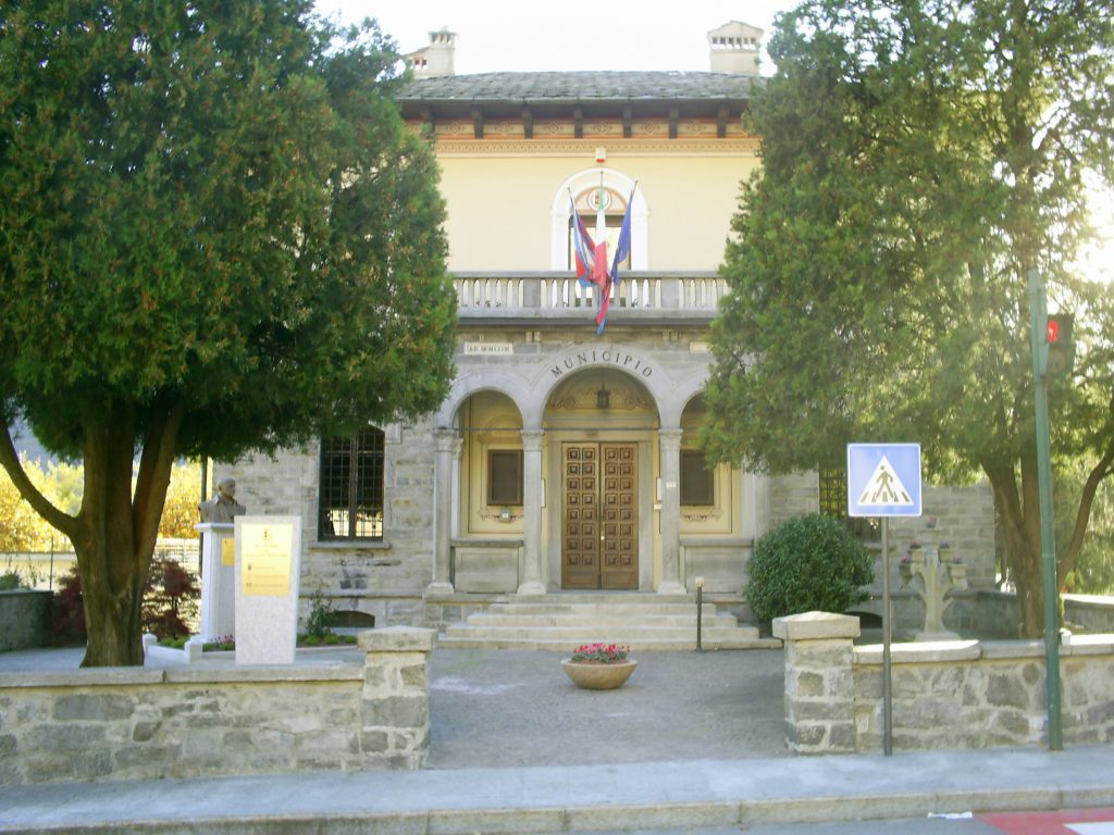 Il municipio di Premosello-Chiovenda in Val d'Ossola