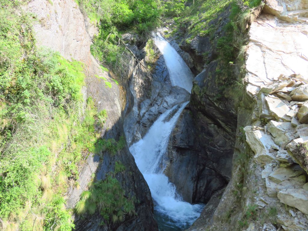 La Cascata Variola in Val Bognanco