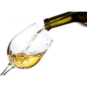 Dry white wine